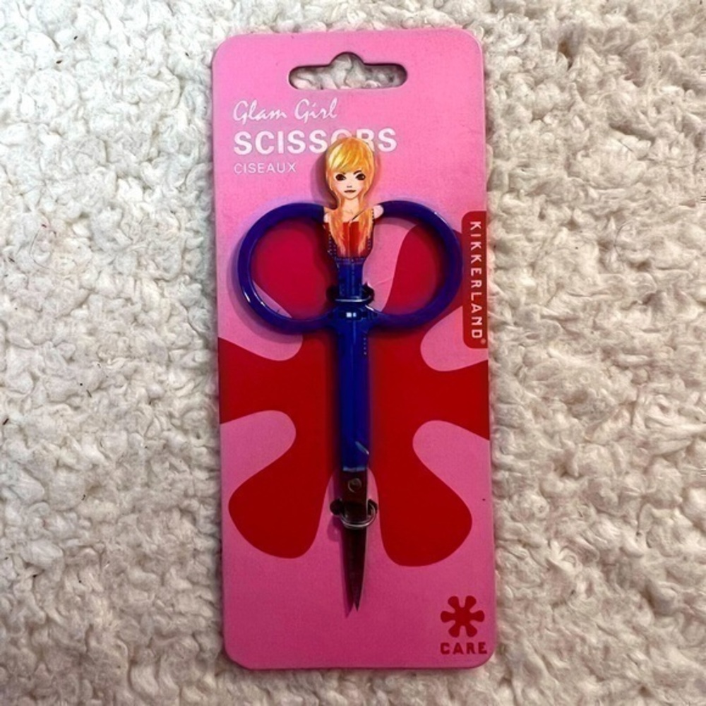 Kikkerland "Glam Girl" Personal Care Scissors